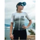 Футболка Compressport Tri Postural Aero SS Top Wmn Black/white print S (100078260) - изображение 4