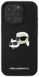 Панель Karl Lagerfeld Monogram Karl & Choupette Head Pin для Apple iPhone 16 Pro Black (3666339329389) - зображення 3