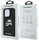 Панель Karl Lagerfeld Monogram Karl & Choupette Head Pin для Apple iPhone 16 Pro Black (3666339329389) - зображення 8