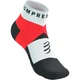 Компресійні шкарпетки для бігу анатомічні Compressport Ultra Trail Low Socks Fluo red/white M (100081351) - зображення 1