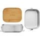Контейнер для їжі Tatonka Lunch Box I 800 Bamboo Black (100024806) - изображение 2