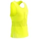Майка чоловіча спортивна для бігу тренувань облягаюча Compressport Pro Racing Singlet M Evening primrose/white XL (100075513) - зображення 1
