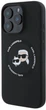 Панель Karl Lagerfeld Silicone Karl&Choupette Heads Ring MagSafe для iPhone 16 Pro Max Black (3666339343408) - зображення 2