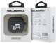 Etui Karl Lagerfeld Silicone Karl & Chaupette Head 3D do Apple AirPods 4 Black (3666339398095) - obraz 3