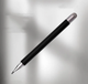 Универсальный стилус 2 в 1 Pencil Duo чёрный карандаш-ручка для всех сенсорных экранов Android iOS Windows - изображение 3