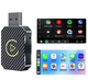 Адаптер CarPlay Android Auto беспроводной для авто USB Bluetooth Черный - изображение 3