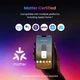 Розумна світлодіодна стрічка SwitchBot RGBWW (5 м) ,підтримка Matter, Apple Home та Google Home, музична синхронізація - Уцінка - зображення 2