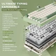 Беспроводная механическая клавиатура YUNZII B75 PRO 75% - изображение 3