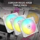 Вентиляторы CORSAIR RS120 ARGB 120 мм PWM с низким уровнем шума (Комплект 3шт) - изображение 3