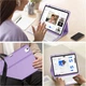 Клавіатура JADEMALL AZERTY із французькою розкладкою для iPad Air 13 дюймів - зображення 7