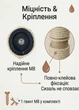 Запасний змінний стовпчик сизалевий для котячої дряпки кігтеточки 65 см сизаль 6 мм універсальне кріплення М8 бежевий (60193/65) - зображення 3