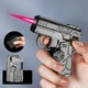 Складная ветрозащитная зажигалка-спиннер LaseFlame, черная - изображение 2