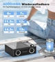 Портативный CD-проигрыватель Greadio с Bluetooth - изображение 4
