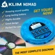 Портативный CD-проигрыватель KLIM Nomad Transparent Blue - изображение 3