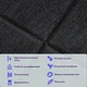 Звукоизоляционная панель самоклеящаяся 300×300×9 мм черная акустическая 3D для стен SW-00002700 - изображение 3