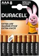 Батарейки Duracell ААА LR03 MN2400 1x8 шт - зображення 1