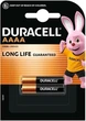 Лужна Батарейка Duracell AAAA, 1.5 V, блістер 2шт - зображення 1
