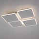 Керована світлодіодна люстра AERO SQUARE 70W 4S 455х455х60мм Бiла - зображення 1