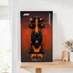 Настенная рамка-подставка для конструктора LEGO Technic Bolid McLaren MCL39 F1 (42228) Frame / Display - изображение 1