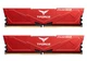 Оперативная память DDR5 32 Gb (6400 MHz) (Kit 16 Gb x 2) Team T-Force Vulcan Red (FLRD532G6400HC40BDC01) - изображение 1