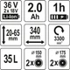 Газонокосарка акумуляторна YATO (YT-85220) - зображення 5