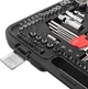 Набор инструментов Intertool STORM 1/2"; 3/8"; 1/4"; 126шт (ET-8126) - изображение 5