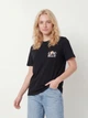 Футболка хлопковая женская ONLY 15317989 XL Black (5715866608424) - изображение 1