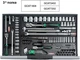 Тележка с инструментом Toptul Pro-Line 7 секций 229 предметов (GCAJ0014) - изображение 4