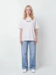 Футболка хлопковая длинная женская ONLY 15346761 M Bright White (5715830420243) - изображение 3