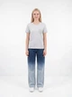 Футболка хлопковая женская ONLY 15317989 M Light Grey (5715830459540) - изображение 3