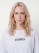 Футболка хлопковая длинная женская ONLY 15346761 XS Bright White (5715866530930) - изображение 4