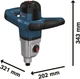 Миксер строительный Bosch GRW 140 (06011C4020) - изображение 4