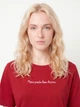 Футболка бавовняна жіноча ONLY 15364838 XS Barbados Cherry (5715866548621) - зображення 4