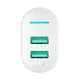 Зарядное устройство Premium качество Yoki Led Series YK-2.4Dual Auto-ID USB-A: DC 5V⎓2.1A, 5V⎓2.4A (12W Max) White - изображение 4