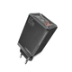Зарядное устройство Premium качество Yoki Led Series YK-65 GaN Ultra PD3.0 3.3-11V⎓3A, 5V⎓3A, 9V⎓3A, 12V⎓3A, 15V⎓3A, 20V⎓3.25A (65W Max) Black - изображение 7
