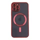 Чохол TPU Metallic Full Camera with Magsafe для iPhone 12 Pro Red - изображение 1