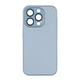 Чохол-накладка скляний матовий із захистом камери Matte AG-Glass для iPhone 15 Sierra Blue - зображення 1