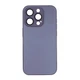 Чохол-накладка скляний матовий із захистом камери Matte AG-Glass для iPhone 12 Deep Purple - зображення 1
