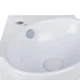 Раковина Qtap Leo з донним клапаном 33x33x14см (QT11115010W) - зображення 4