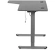 Регулируемый стол Barsky User L grey 140x90см VRU_el-03 - изображение 6