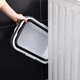 Ведро складное MVM BIN-19 бело-серое 16л (BIN-19 16L WHITE/GRAY) - изображение 5