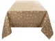 Скатерть тефлоновая Lefard Karen lurex teflon taupe 160х180см (715-343) - изображение 4