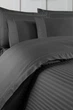 Постільна білизна євро розмір La Romano Mona Premium Satin Orcella Grey - зображення 4