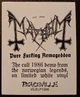 Mayhem - Pure Fucking Armageddon (Белый, Лимитированое, Переиздание) - изображение 7