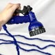 Растяжной эластичный шланг для полива сада и огорода 30м Magic Hose, набор садовый шланг для полива с распылителем на 7 режимов, MH-30-Blue - изображение 6