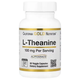L-теанин 60 капсул (L-Theanine Per Serving) 100 мг, California Gold Nutrition, 60 капсул - изображение 1