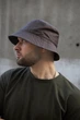 Панама базовая Intruder легкая хлопковая с оптимальными полями для города и отдыха повседневная унисекс шоколад one size - изображение 4