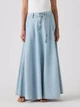 Spódnica damska jeansowa długa Levi`s XL Skirt 001T4-0014 28 Błękitna (5401187786247) - obraz 1