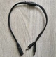 Спліттер розгалужувач живлення DC 5.5x2.1 мм (1F х 2M) для камер CCTV Led-стрічок, 40 см (48955) - зображення 2