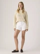 Шорти джинсові короткі жіночі Levi`s Ribcage A-Line Short 005DS-0007 27 Білі (5401187723952) - зображення 5